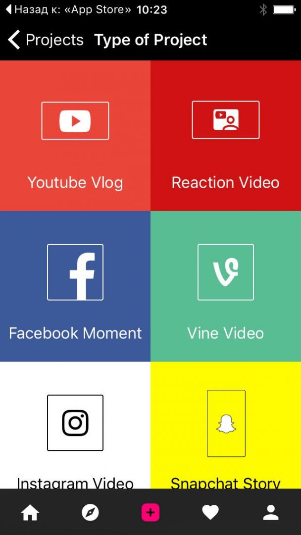 PocketVideo - бесплатное мобильное приложение для создания видео в социальных сетях
