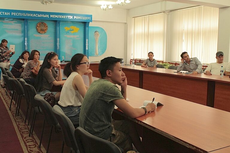 В КазНУ им. Аль-Фараби проходит международный летний лагерь «Современная массовая коммуникация XXI века»