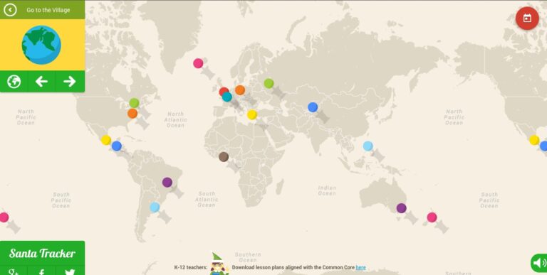Всемирная карта новогодних традиций от Google. Картографические сервисы