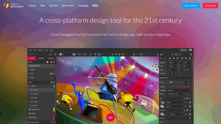 Gravit Designer – бесплатный аналог Corel Draw и Adobe Illustrator